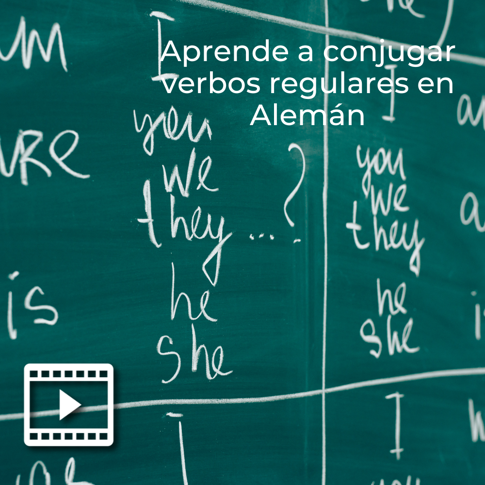 Verbos Regulares En Aleman Aprende a conjugar verbos regulares en Alemán | UDGVirtual Formación